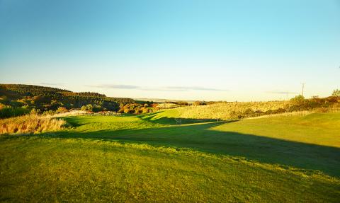 Another accurate tee shot required as the fairway narrows, an excellent hole to finish the 