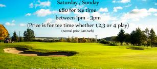 May Golf Offer