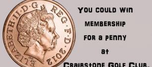 YOU COULD WIN YOUR 2018/19 MEMBERSHIP FOR 1 PENNY!!