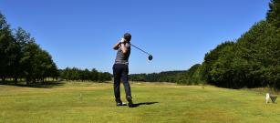 Great weather for round of golf at Craibstone Golf Club